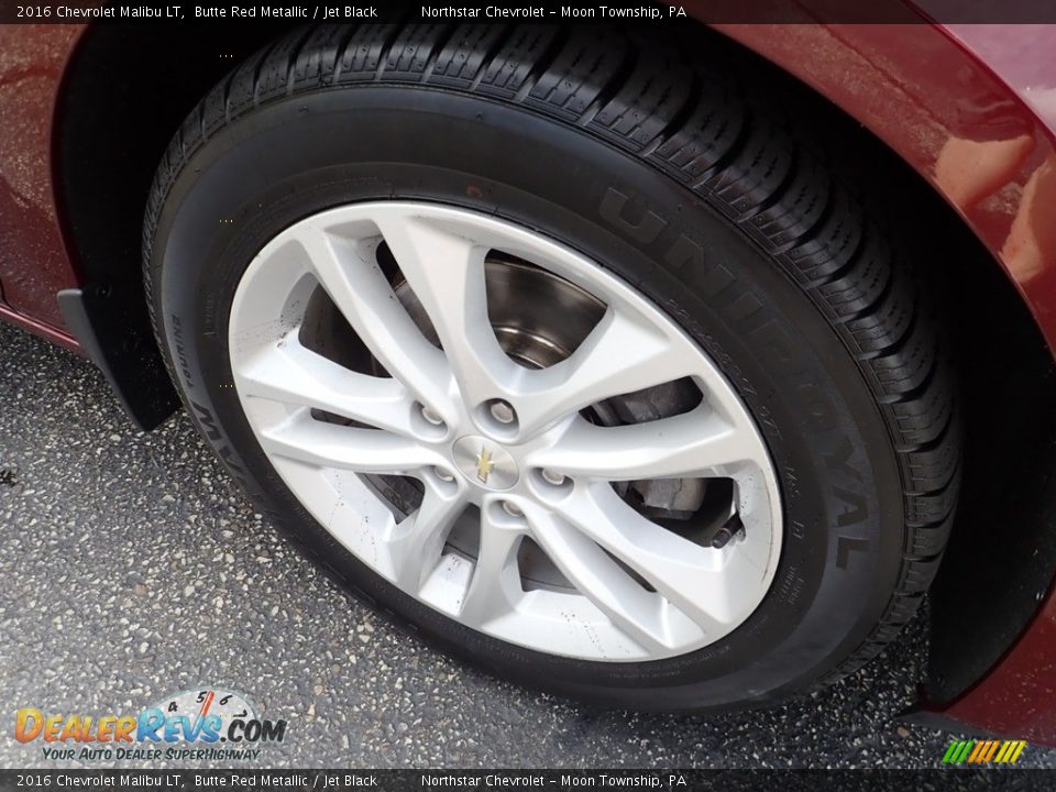 2016 Chevrolet Malibu LT Butte Red Metallic / Jet Black Photo #14
