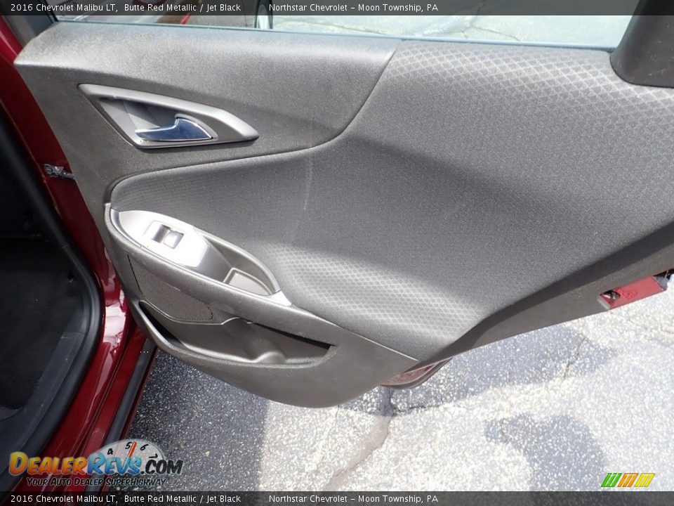 2016 Chevrolet Malibu LT Butte Red Metallic / Jet Black Photo #19