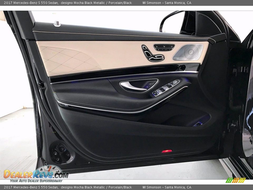 Door Panel of 2017 Mercedes-Benz S 550 Sedan Photo #25