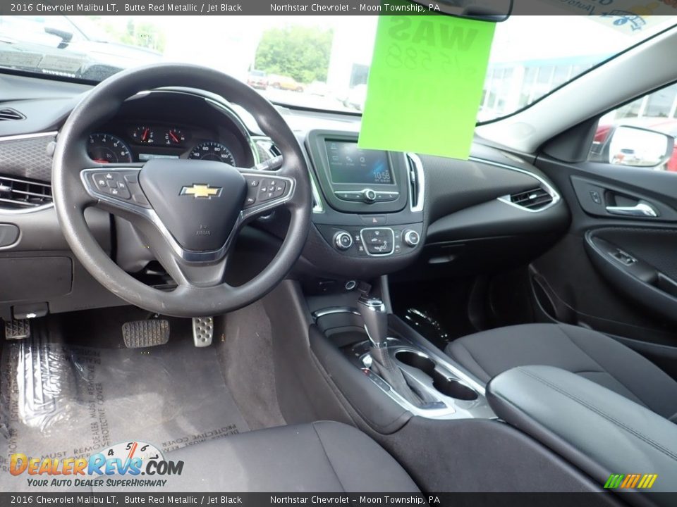 2016 Chevrolet Malibu LT Butte Red Metallic / Jet Black Photo #22