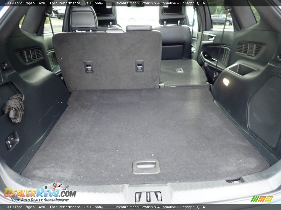 2019 Ford Edge ST AWD Ford Performance Blue / Ebony Photo #4