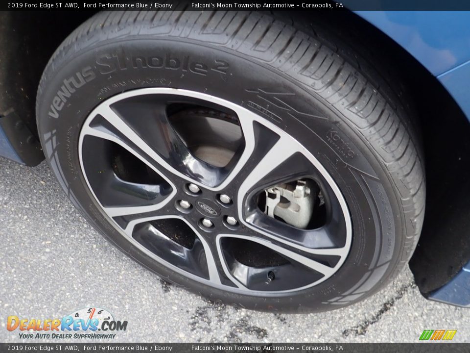 2019 Ford Edge ST AWD Ford Performance Blue / Ebony Photo #10