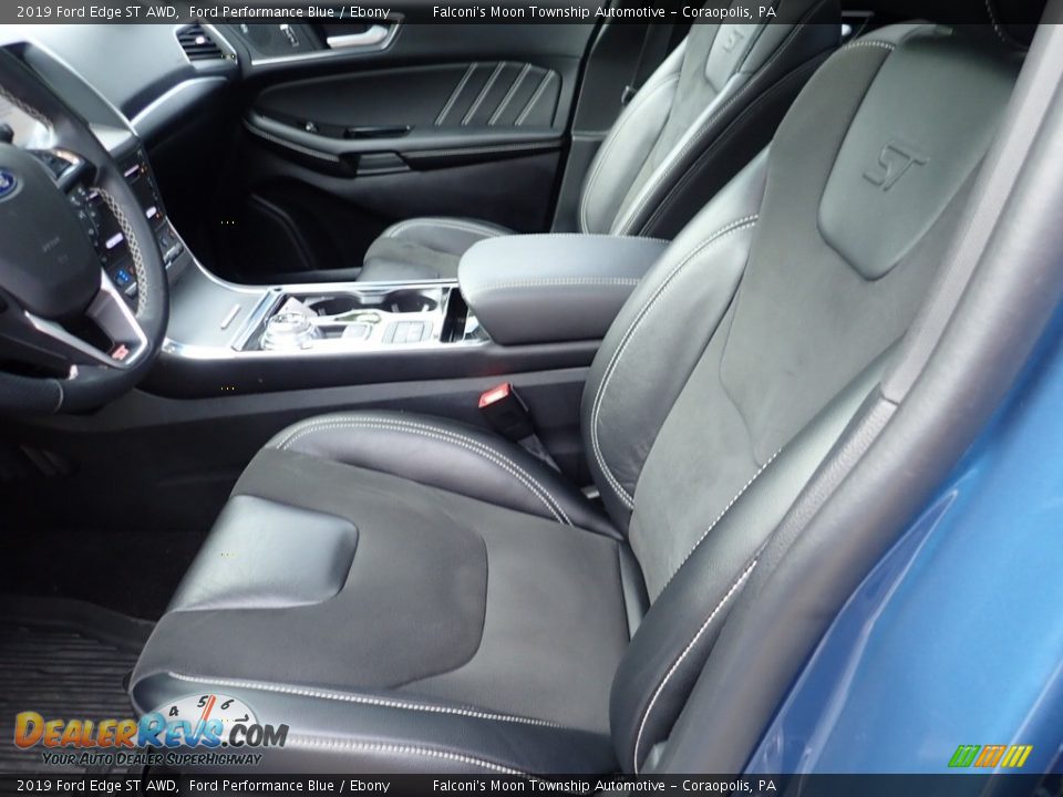 2019 Ford Edge ST AWD Ford Performance Blue / Ebony Photo #15
