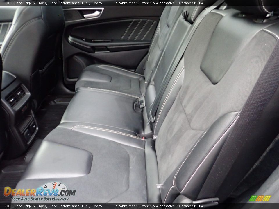 2019 Ford Edge ST AWD Ford Performance Blue / Ebony Photo #16