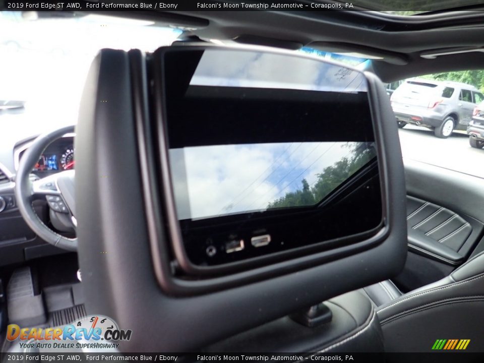 2019 Ford Edge ST AWD Ford Performance Blue / Ebony Photo #17