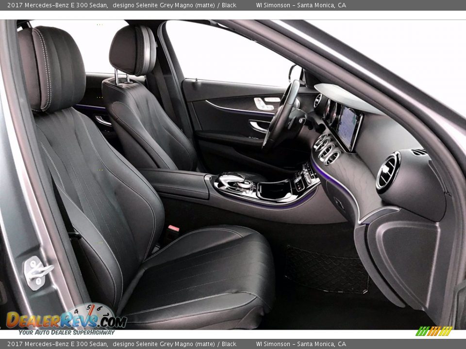 Front Seat of 2017 Mercedes-Benz E 300 Sedan Photo #6