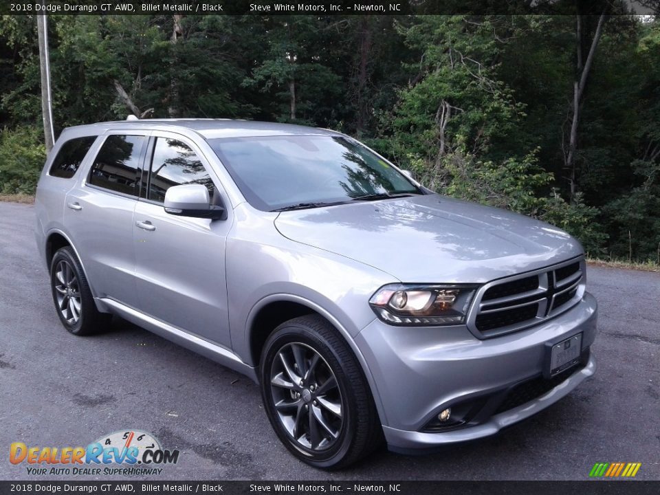 2018 Dodge Durango GT AWD Billet Metallic / Black Photo #4