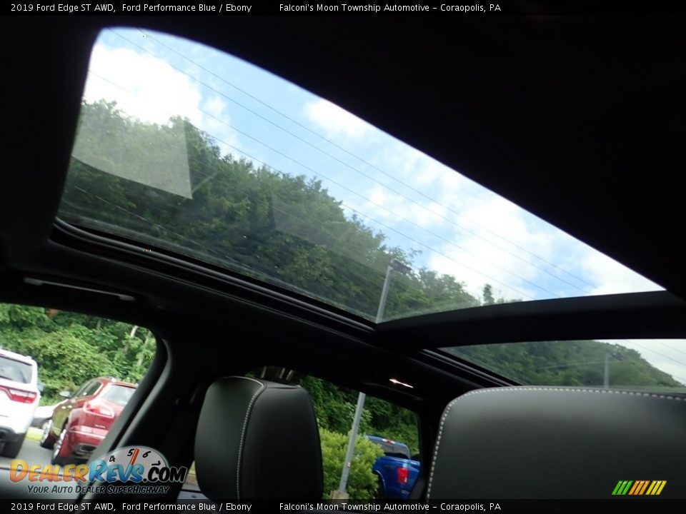2019 Ford Edge ST AWD Ford Performance Blue / Ebony Photo #20