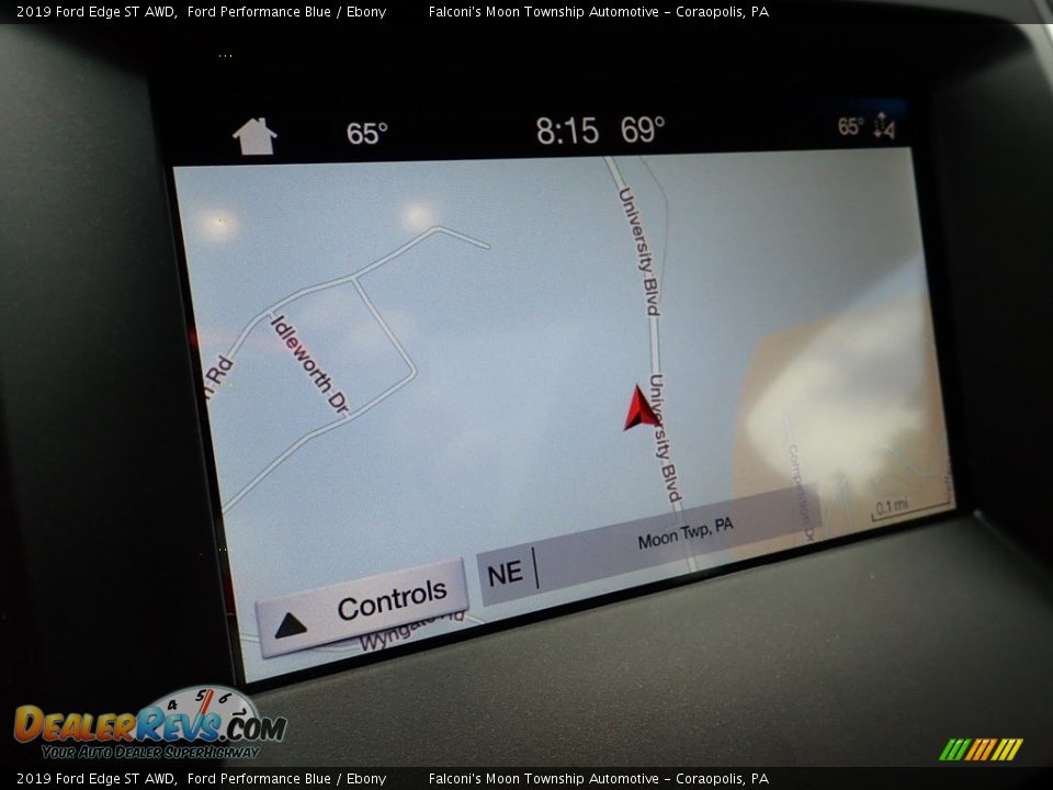 2019 Ford Edge ST AWD Ford Performance Blue / Ebony Photo #21