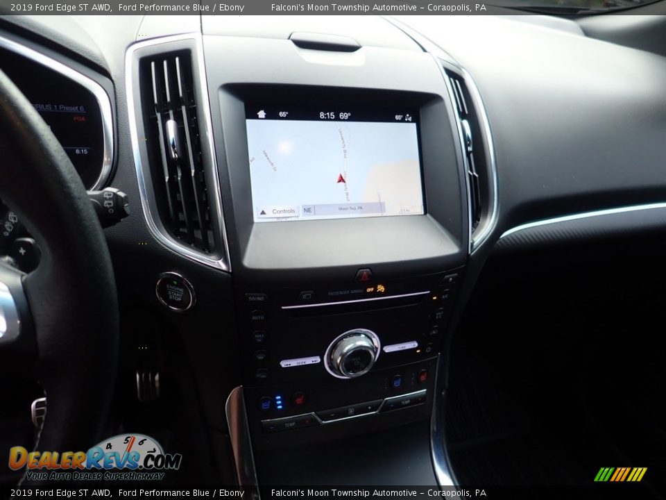 2019 Ford Edge ST AWD Ford Performance Blue / Ebony Photo #22