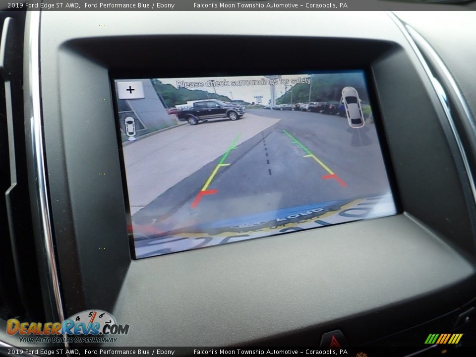 2019 Ford Edge ST AWD Ford Performance Blue / Ebony Photo #25