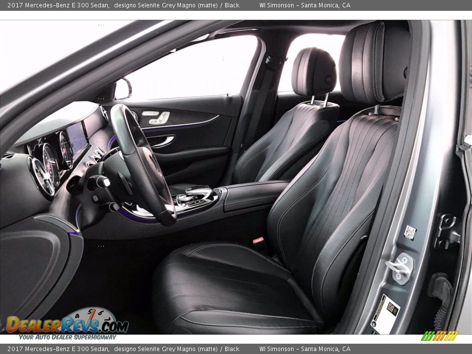 Front Seat of 2017 Mercedes-Benz E 300 Sedan Photo #14