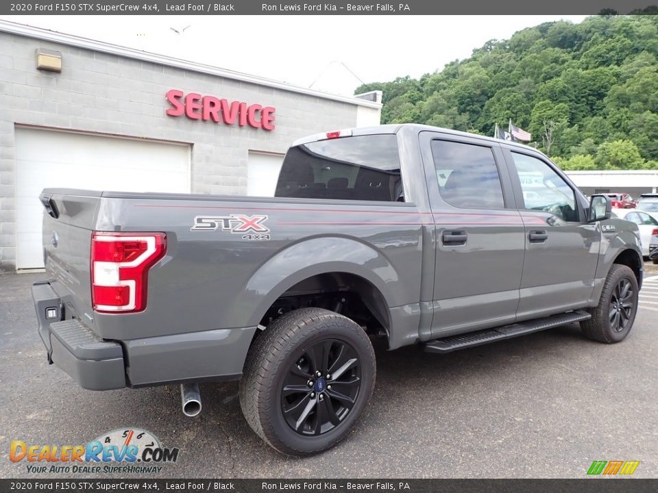 2020 Ford F150 STX SuperCrew 4x4 Lead Foot / Black Photo #2
