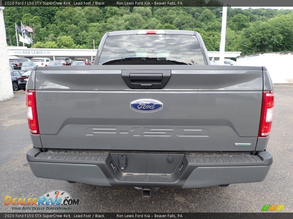 2020 Ford F150 STX SuperCrew 4x4 Lead Foot / Black Photo #3