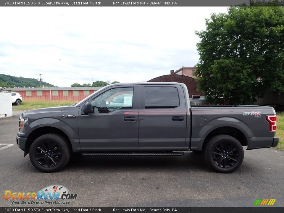 2020 Ford F150 STX SuperCrew 4x4 Lead Foot / Black Photo #6