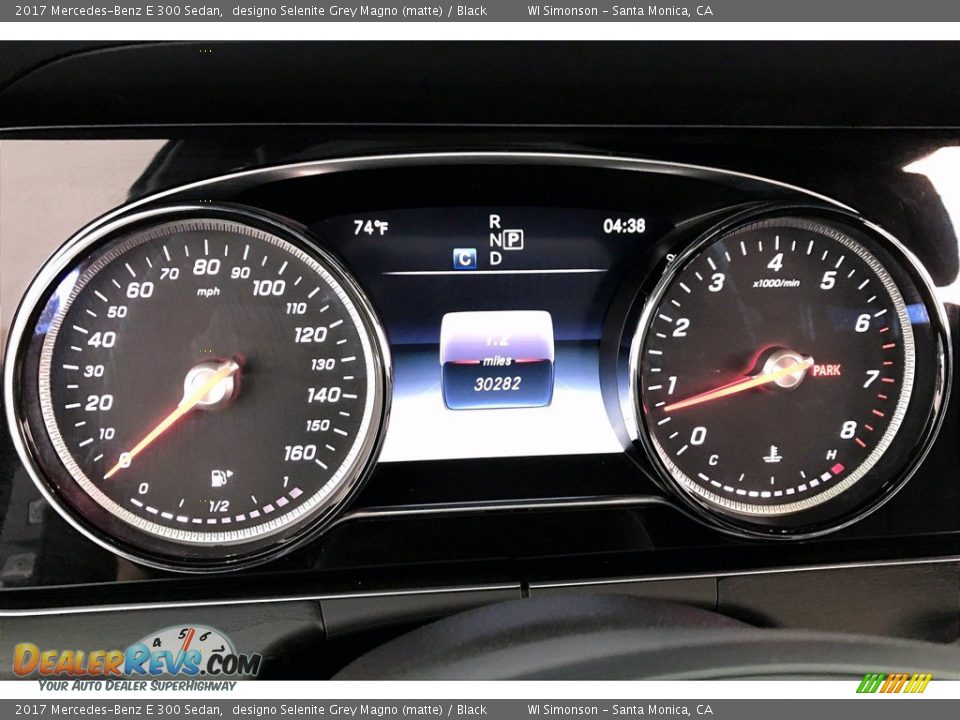 2017 Mercedes-Benz E 300 Sedan Gauges Photo #20