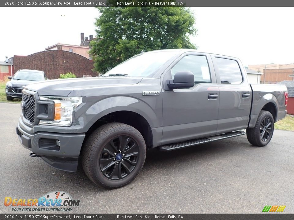2020 Ford F150 STX SuperCrew 4x4 Lead Foot / Black Photo #7