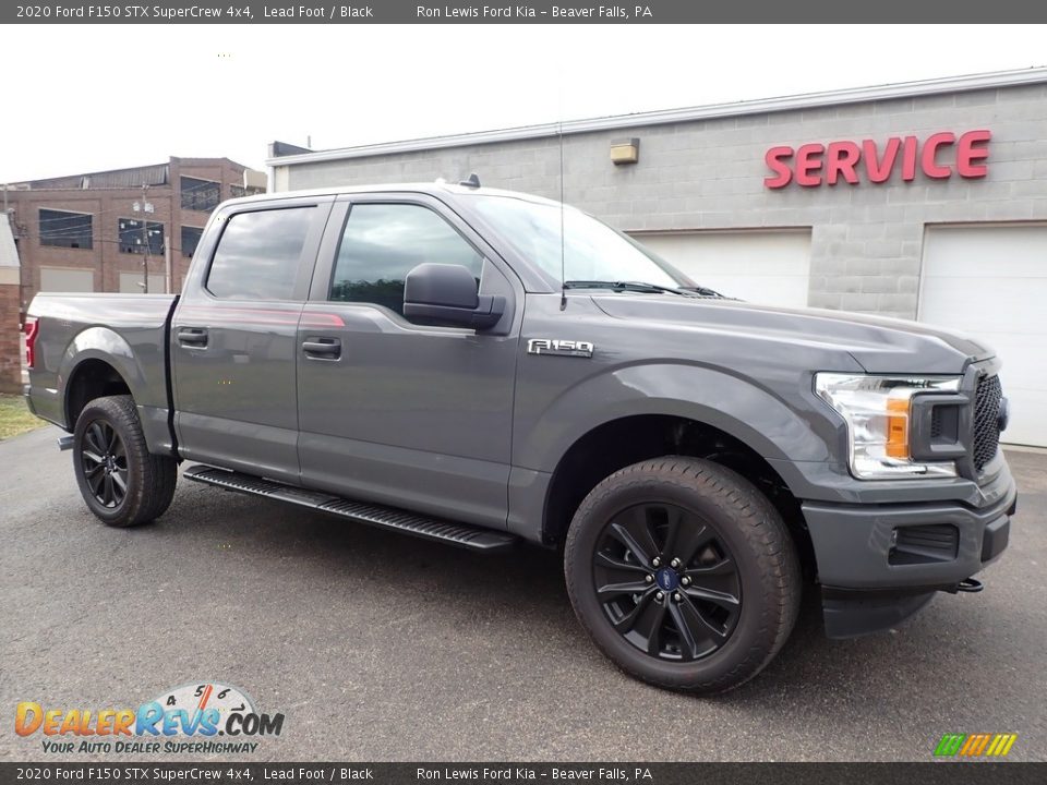 2020 Ford F150 STX SuperCrew 4x4 Lead Foot / Black Photo #9