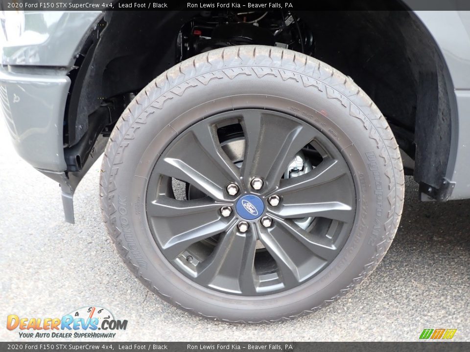 2020 Ford F150 STX SuperCrew 4x4 Lead Foot / Black Photo #10