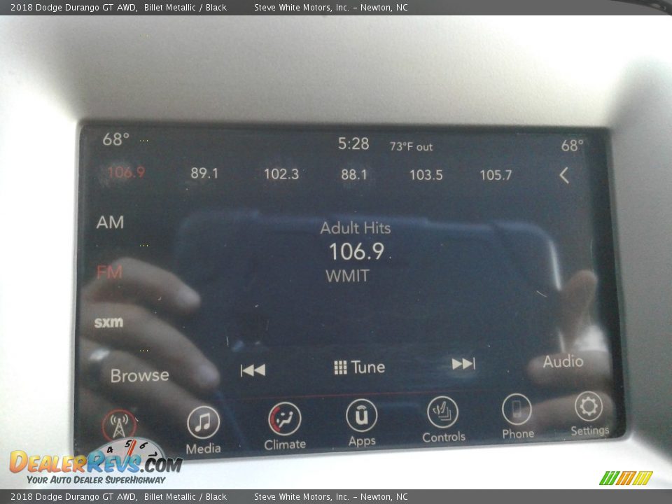 2018 Dodge Durango GT AWD Billet Metallic / Black Photo #23