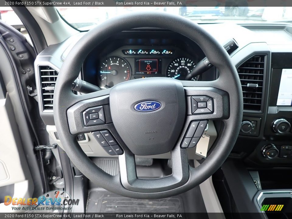 2020 Ford F150 STX SuperCrew 4x4 Lead Foot / Black Photo #17