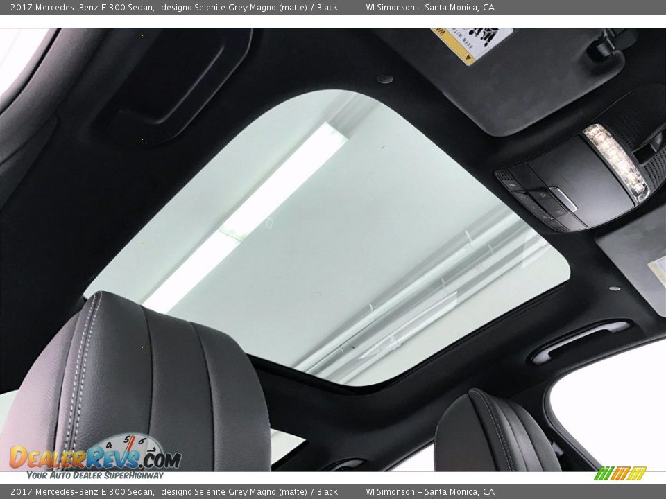 Sunroof of 2017 Mercedes-Benz E 300 Sedan Photo #29