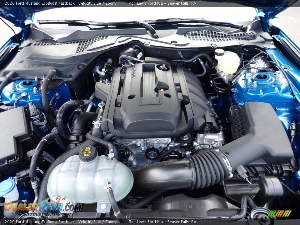 2020 Ford Mustang EcoBoost Fastback 2.3 Liter Turbocharged DOHC 16-Valve EcoBoost 4 Cylinder Engine Photo #8