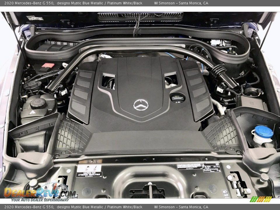 2020 Mercedes-Benz G 550 4.0 Liter DI biturbo DOHC 32-Valve VVT V8 Engine Photo #8