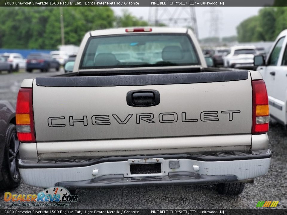 2000 Chevrolet Silverado 1500 Regular Cab Light Pewter Metallic / Graphite Photo #3