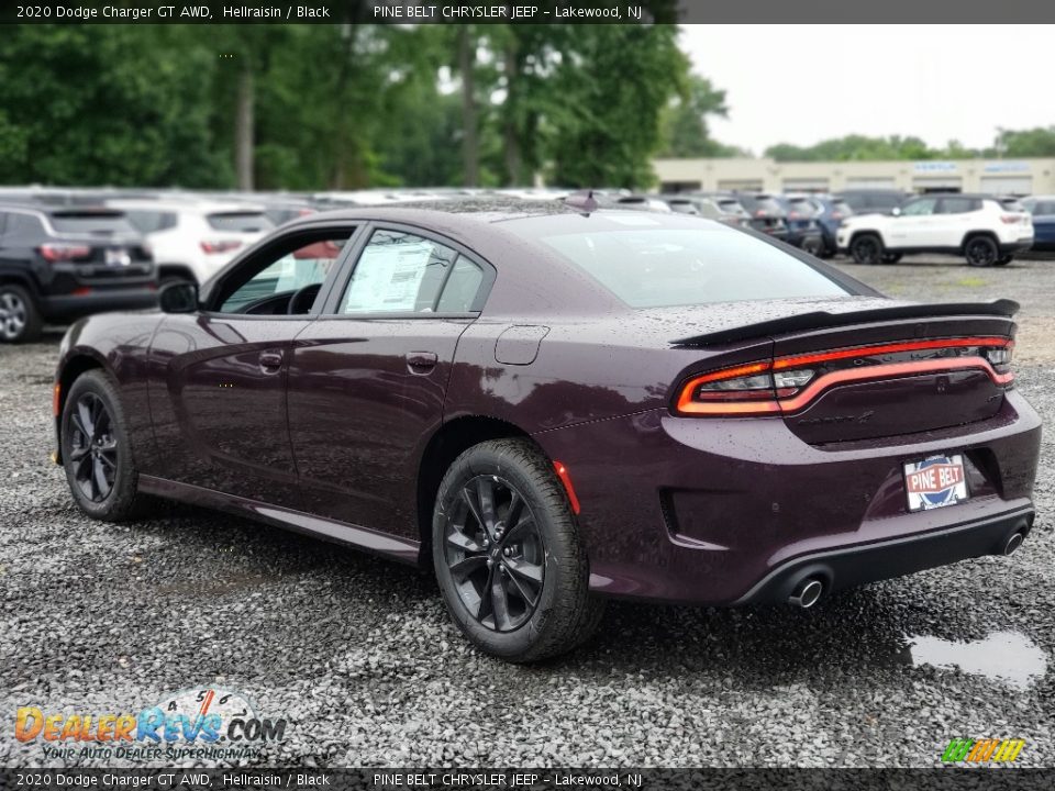 2020 Dodge Charger GT AWD Hellraisin / Black Photo #6