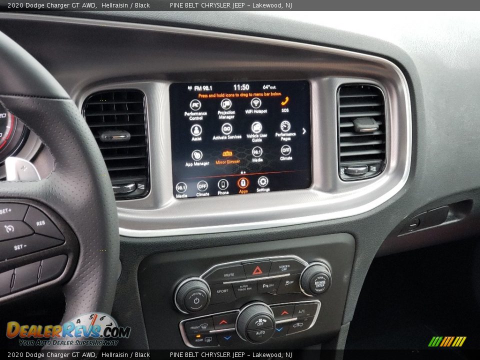 Controls of 2020 Dodge Charger GT AWD Photo #12