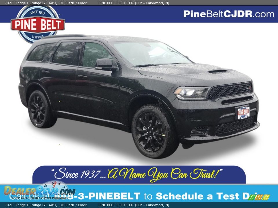 2020 Dodge Durango GT AWD DB Black / Black Photo #1