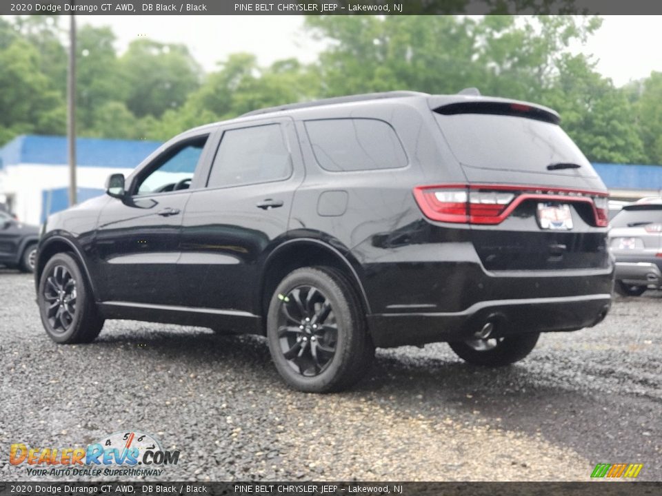 2020 Dodge Durango GT AWD DB Black / Black Photo #6