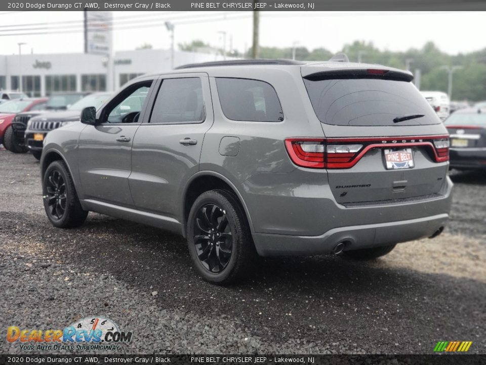 2020 Dodge Durango GT AWD Destroyer Gray / Black Photo #6