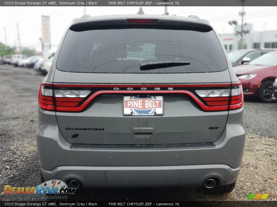 2020 Dodge Durango GT AWD Destroyer Gray / Black Photo #7