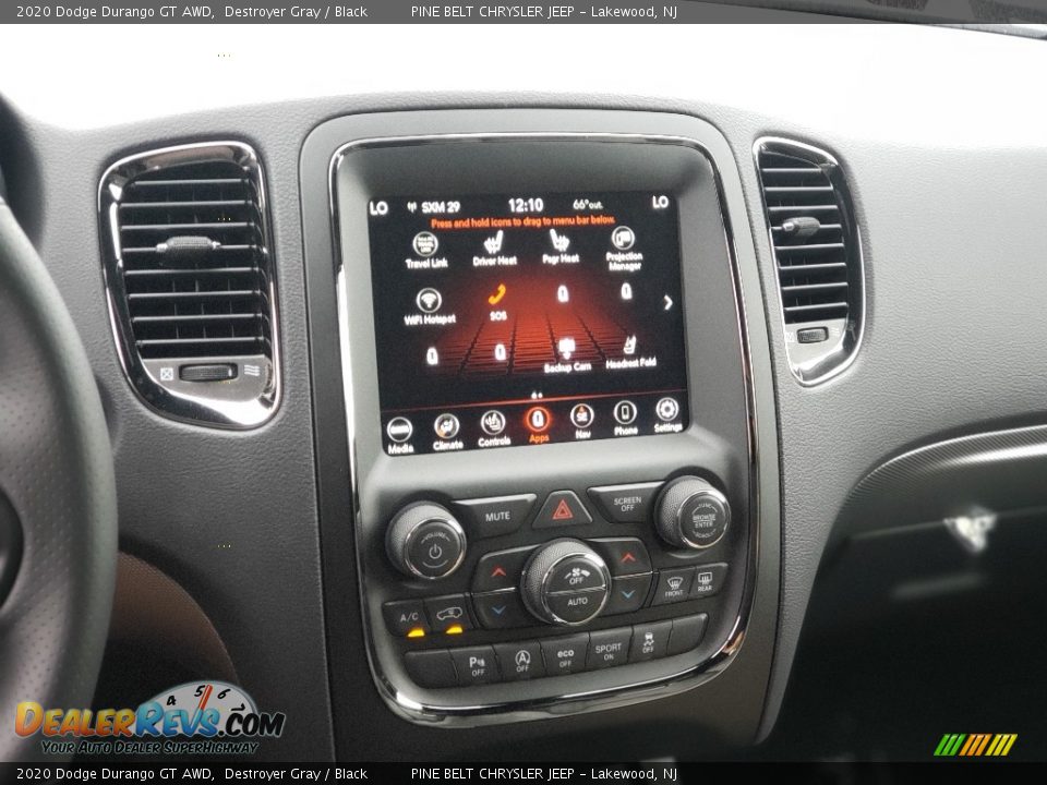 2020 Dodge Durango GT AWD Destroyer Gray / Black Photo #12