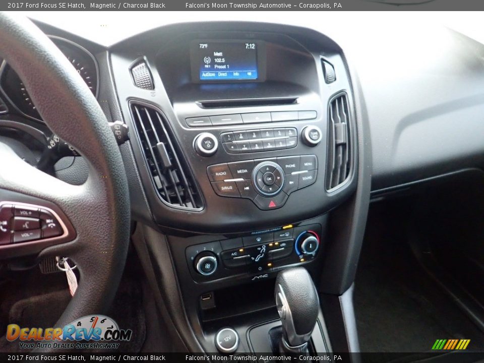 2017 Ford Focus SE Hatch Magnetic / Charcoal Black Photo #22
