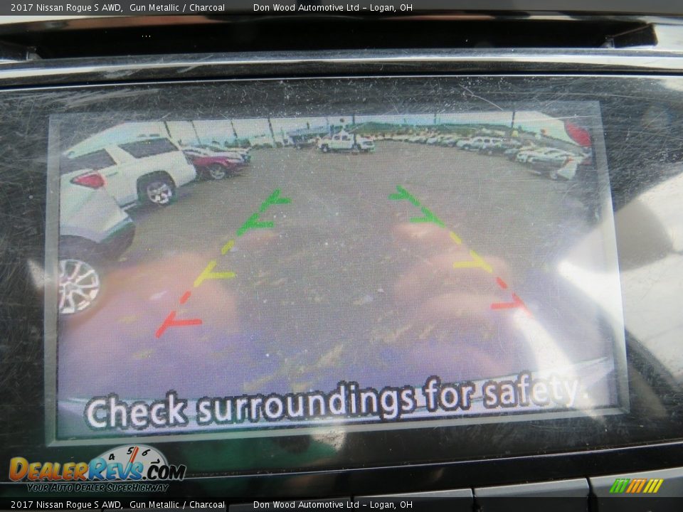 2017 Nissan Rogue S AWD Gun Metallic / Charcoal Photo #2