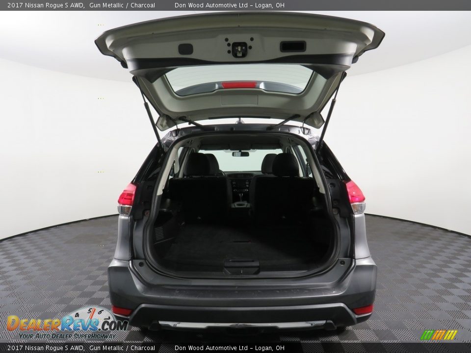 2017 Nissan Rogue S AWD Gun Metallic / Charcoal Photo #13