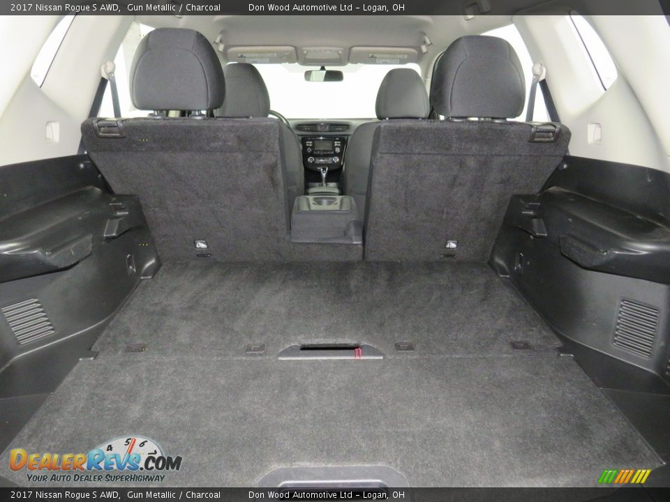 2017 Nissan Rogue S AWD Gun Metallic / Charcoal Photo #14