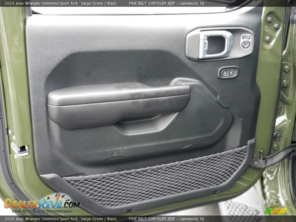 2020 Jeep Wrangler Unlimited Sport 4x4 Sarge Green / Black Photo #10