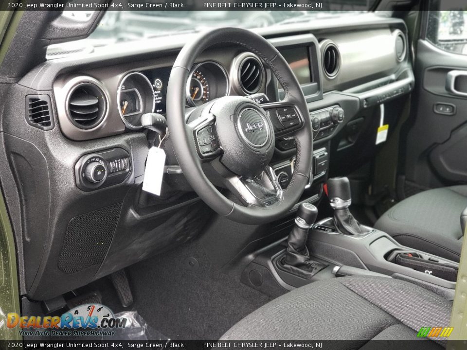 2020 Jeep Wrangler Unlimited Sport 4x4 Sarge Green / Black Photo #11