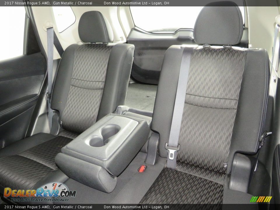 2017 Nissan Rogue S AWD Gun Metallic / Charcoal Photo #31
