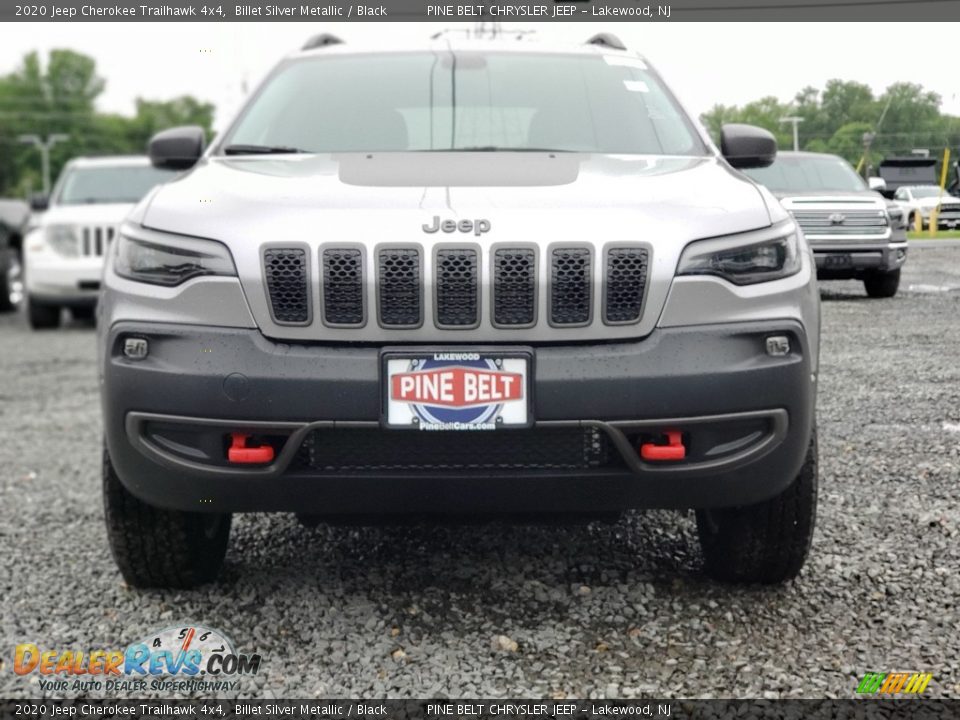 2020 Jeep Cherokee Trailhawk 4x4 Billet Silver Metallic / Black Photo #3