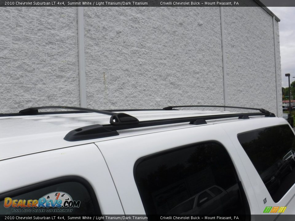 2010 Chevrolet Suburban LT 4x4 Summit White / Light Titanium/Dark Titanium Photo #4