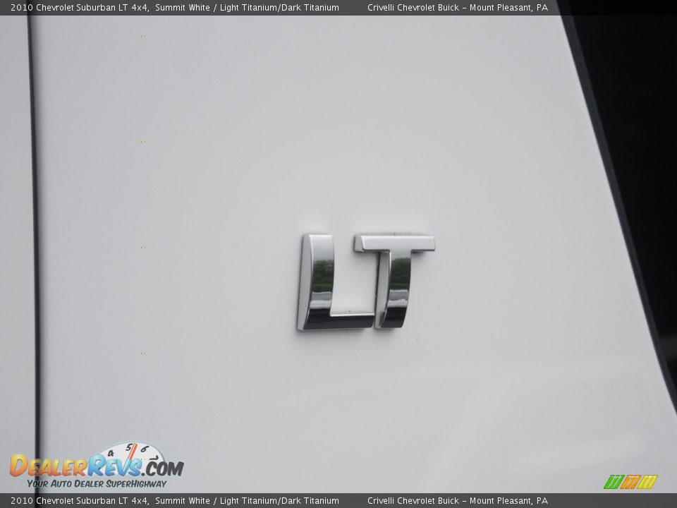 2010 Chevrolet Suburban LT 4x4 Summit White / Light Titanium/Dark Titanium Photo #6