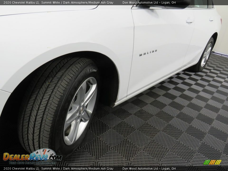 2020 Chevrolet Malibu LS Summit White / Dark Atmosphere/Medium Ash Gray Photo #9