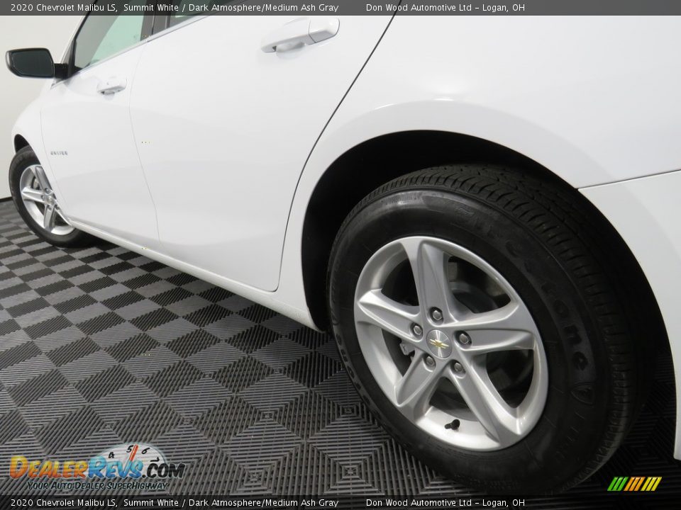 2020 Chevrolet Malibu LS Summit White / Dark Atmosphere/Medium Ash Gray Photo #10