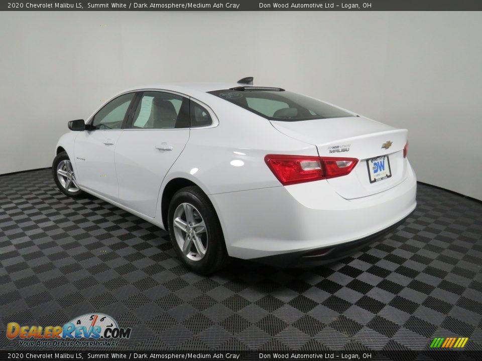 2020 Chevrolet Malibu LS Summit White / Dark Atmosphere/Medium Ash Gray Photo #11