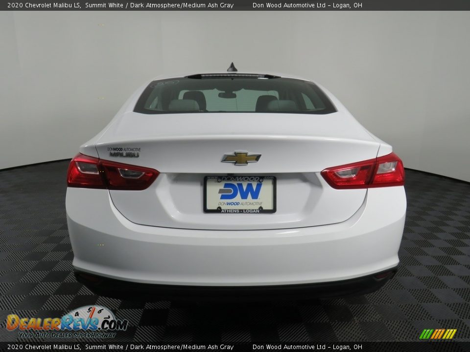 2020 Chevrolet Malibu LS Summit White / Dark Atmosphere/Medium Ash Gray Photo #12